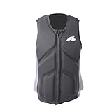 F2 Herren Prallschutz Weste Wake & Sup Weste XXL Schwarz
