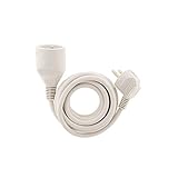 Prolongateur 16A 2P+T HO5VV-F 3G1,5mm² Blanc 10m