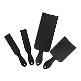 FRCOLOR 1 Haarfärbebrett Spritzpistole Haar-highlighting-board Markierungstafeln Haarstyling-zubehör Markieren Haaraufheller Tönung Hebt Das Haarfarben-kit Hervor Pinsel Black Plastik