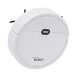 KLOOLIVE Saugroboter mit Wischfunktion 5w 220v Robot Vacuum 500pa Kunststoff Staubsauger Roboter 30Mins Max Roboterstaubsauger Kehrroboter mit Bürste, Ladekabel, Geschirrtuch Saugroboter