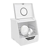 Tischgeschirrspüler für 5 Gedecke, Mini Spülmaschine mit 4 Waschmodi 360°-Rundumwäsche Mini Tragbarer Geschirrspüler für Wohnungen, Schlafsäle und Wohnmobile