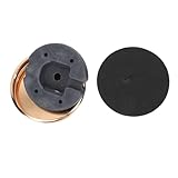 Didiseaon Goldfarbener Langlebiger Metall Lampenfuß für Stehlampe und Tischlampe Runde Standlampe Basis mit Glatter Oberfläche Installieren Geeignet für Wohnzimmer und Arbeitszimmer