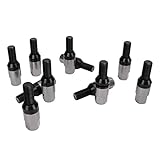 Betued Flügelschraube Radschraube Easy Assembly M14x1,5 Heavy Duty Universal 20-TLG (Titanfarbe)