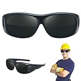 Schweißschutzbrille, schützend, leicht, HD, blendfrei und beschlagfrei, professionelle Schweißbrille für die Sicherheit von Männern