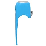 Generic Elektrische Fahrradhupe, Laut 90 Dezibel, Klarer Klang für Mountainbike-Radfahren, Langlebiges Silikonmaterial, 4 Farben, Einfache Installation für Alle Lenker (Himmelblau)
