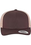 Flexfit Unisex Retro Trucker 2-tone Kappe, Darkgrey/Wht, One Size Baseballkappe, brn/khaki, Einheitsgröße EU