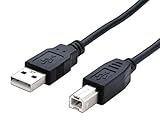 KTX7® USB Druckerkabel - Kabel für Drucker oder Scanner - Stecker Typ A zu Typ B (3m)