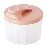 Milchpulver Portionierer Baby, Behälter Für Säuglingsnahrung - Formelbehälter Mit 4 Fächern - Formelspender, Süßigkeiten-Obstbox, Snackbehälter Für Reisen Und Outdoor-Aktivitäten Mit Baby