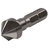 wolfcraft Kegelsenker HSS, Sechskant-Schaft ∅ 12 mm I 2580000 I Für präzises Senken von Bohrlöchern für bündige Verschraubungen in Metall und Kunststoff