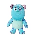 Simba Toys - Disney Pixar Flufflets Sulley Plüschtier 25 cm – Flauschiges Kuschelmonster aus Monster AG – detailreiches Plüschspielzeug für Kinder ab 0 Jahren – zum Sammeln und Schmusen