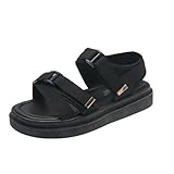 für Frauenschuhe Frau Flatplattform Sandalen weich lässig offene Toik Keile Frauen Schuhe Strand Sandale Denim Bequeme Sandalien