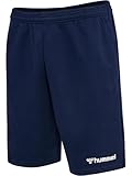hummel Herren Hmlmover Cotton Bermuda Shorts, Marine, S EU