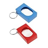 Gadpiparty 2 Stück Teiliges Hundetraining Klicker Quadratisch Leicht Kompakt Ergonomisch Sichere Erziehungshilfen für Hunde Katzen Vögel Vielseitig Einsetzbar Effektives Klickertraining