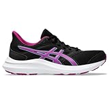 ASICS Damen JOLT 4 Laufschuhe, Schwarz/kräftiges Magenta, 44 EU