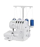 Brother 2104D Overlock Nähmaschine, Weiß