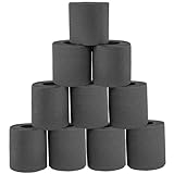 Schwarze Papierhandtücher, 10 Prozent schwarze Toilettenpapierrollen, 4 laute weiche absorbierende Handtücher für Haushalte und verschiedene öffentliche Räume, farbige Toilette
