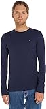 Tommy Jeans Herren Langarmshirt TJM Original Langarm, Blau (Black Iris), M