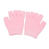 FOMIYES Feuchtigkeitsspendende Gel Handschuhe Damen Wiederverwendbar Hautfreundlich Langlebig Pflegend One gegen Rissige Hände Weiche Glatte Haut Handpflege für Trockene Haut
