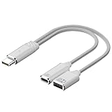 Zunishaone Typ C auf USB Adapter - Schnellladung USB Konverter Typ C Splitter - USB auf USB Adapter Kleiner USB Splitter Ladegerät für Handy Tablet