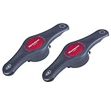 Westmark 2 Kombi-/Multi-Öffner, löst das Vakuum von Konservengläsern, Länge: 14,7 cm, Propeller, 4 in 1, Anthrazit/Rot, 105122E3