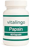 Papain Enzym Kapseln (mind. 35 Mio. USP units/g) - 60 Kapseln à 500mg