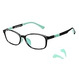 DUCO Blaulicht Blockierbrille für Kinder Gaming Computerbrille für Kinder Jungen und Mädchen 8915 (Grün)