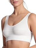 CALIDA Elastic Bustier Damen, mit breitem Softbund, natürlich atmungsaktive und weiche Single Jersey-Qualität