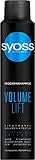 Syoss Trocken-Shampoo Volume Lift (200 ml), Trockenshampoo für voluminöses Haarstyling, Trockenshampoo ohne Rückstände für extra Frische ohne Haarewaschen