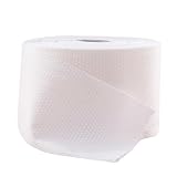 Hohopeti 75 Stück Baumwolle Reinigungstücher Weich und Hautfreundlich Feucht und Trocken Verwendbar Universell für Babys und Zuhause