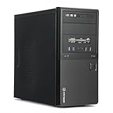 Ankermann Business Silent Desktop PC Madrid | Intel Core i7-6700 | Nvidia GeForce GT 610 2GB | 16GB RAM | 480GB SSD | Windows 11 | WLAN | Libre Office