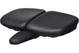 Point Endzone Vario Comfort 11155801 Ergonomischer Sattel, Schwarz(für Rundstangenmontage), 25 x 15 x 10 cm