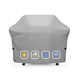 170cm Grill Abdeckung für Weber Summit 400 Series Gas Grill, Heavy Duty Waterproof 7108 Grill Abdeckhaube für Weber Summit 470, 420, 2022 Genesis S-325s, E-325s