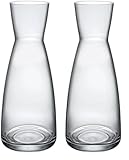 Bormioli Rocco Ypsilon Karaffe 1.0 L Transparent (Packung mit 2)