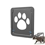 Haustürtür | Automatische Welpentür Hochstärke Pet Protector | Cat Screen Barriere Innenräume | Katzenklappe mit magnetischem Verschluss, der für Haustiere in Innenräumen, einfachen Zugang und Haussch