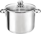 Kopf XXL Induktion Kochtopf Grandis, Ø 24 cm, Höhe 20 cm, 9 Liter, Edelstahl