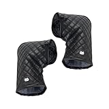 Huxibai Fahrrad Lenkerhandschuhe,wasserdichte Schneemobil Fäustlinge | Winddichte Isolierte Fäustlinge Für Frauen Männer Motorradfahren Scooter Workout