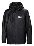 Helly Hansen Kinder Kinder Regenjacke Moss Regenjacke, schwarz, 16, 41674