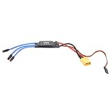 30a Effizienter Bürstenloser ESC -Speed ​​-Controller für RC Helicopter FPV, 1PC, Schwarz, Perfekt für Drohnenbegeisterte