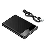 Externes Festplattengehäuse, 6,3 cm (2,5 Zoll), SATA3.0 auf USB 3.0, USB 2.0, 3.1, optimiert für SATA3.0-Festplattenbox