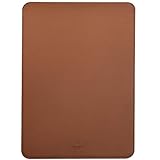 Comfyable Laptophülle 13 Zoll Laptop Hülle Tasche Schutzhülle Leder Laptoptasche Sleeve Kompatibel mit MacBook Pro M2 M1 2022-2016 A2338 & Mac Air M4 2025 A3240 M3 2024 A3113 M2 2022 A2681 M1, Braun