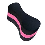 Unisex Pull Buoy Schwimmhilfe für Erwachsene & Kinder | 8-Form Schaumstoff Pullbuoy Schwimmlernhilfe für Anfänger Schwimmtraining im Pool (Schwarz A)