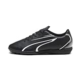 Puma Men Vitoria Tt Soccer Shoes, Puma Black-Puma White, 43 EU