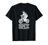 BMX Skelett fährt BMX T-Shirt