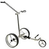 Generisch ClubCad Edelstahl Elektro Golftrolley mit Fernbedienung