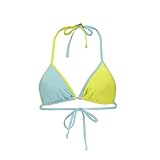 PUMA Damen Triange Bikini Top, Mint, S EU