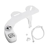 Rordigo Bidet-Aufsatzsprüher für Toilette, nicht elektrisch, selbstreinigend, doppelte einziehbare Düsen, einstellbarer Wasserdruck, B, einfache Installation