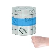 Dryxog Second Skin Tattoo Tattoo Pflaster Wasserdicht Sterile Kompressen Zubehör Wasserfeste Pflaster Wasserdichte Tattoos Aftercare Bandage Tattoos Folie Heilung Tatto Zubehör (5cm x 10m)