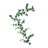 Toyvian Künstliche Girlande Hängende Weinranke Deko Pflanze Grün Für Wand Tür Fensterbrett Wohnzimmer Balkon Dekoration Lebensechte Hängepflanze Ohne Blüten