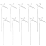 10 Stück Montageschaum Aussprührohr Lang Aussprührohr PU Schaum Pistolen Bauschaum, Röhrenförmige Nachfüll Ersatzdüsen, Bauschaum Pistole Tube Benutzt Für Löcher Lücken Und Risse Sprühschaum