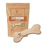 Wildfang® Lederkauknochen Hund–Natürlicher Lederknochen für Hunde, Robustes Hundespielzeug Welpen, Kauspielzeug Hund groß, Kauleder für Hunde, Langlebiges Hunde Kauknochen für große Hunde (15kgs)